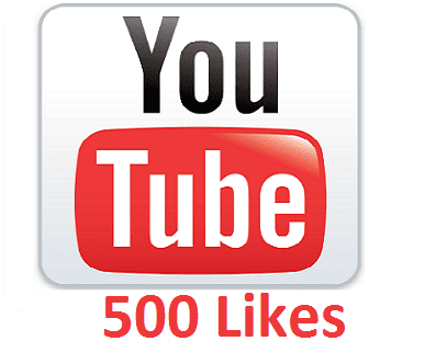 500 youtube likes