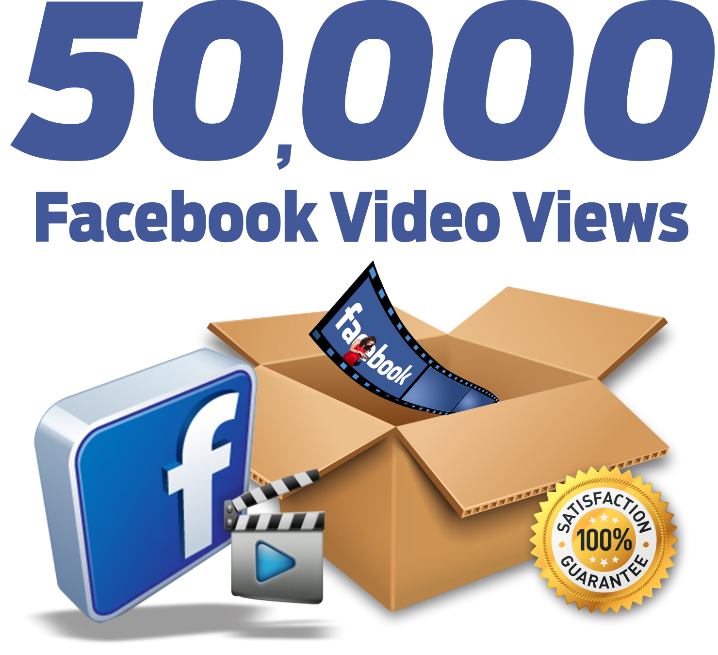 50000 facebook views