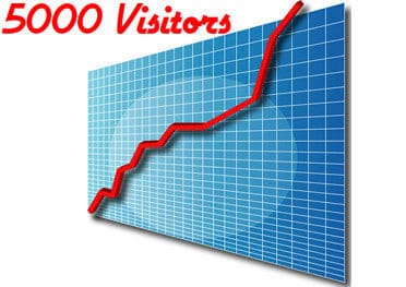 5000 website visitors