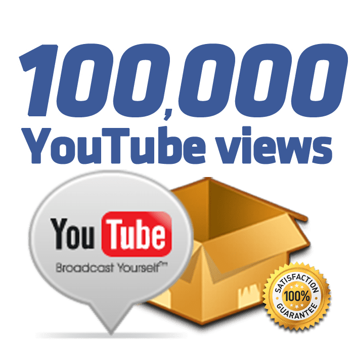 100000 youtube views