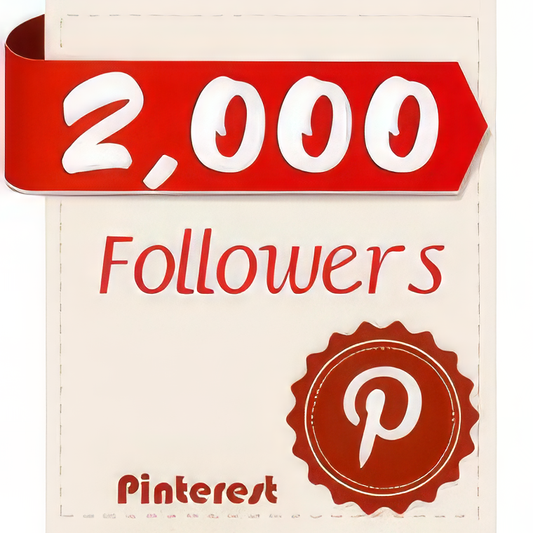 2000 Pinterest Followers