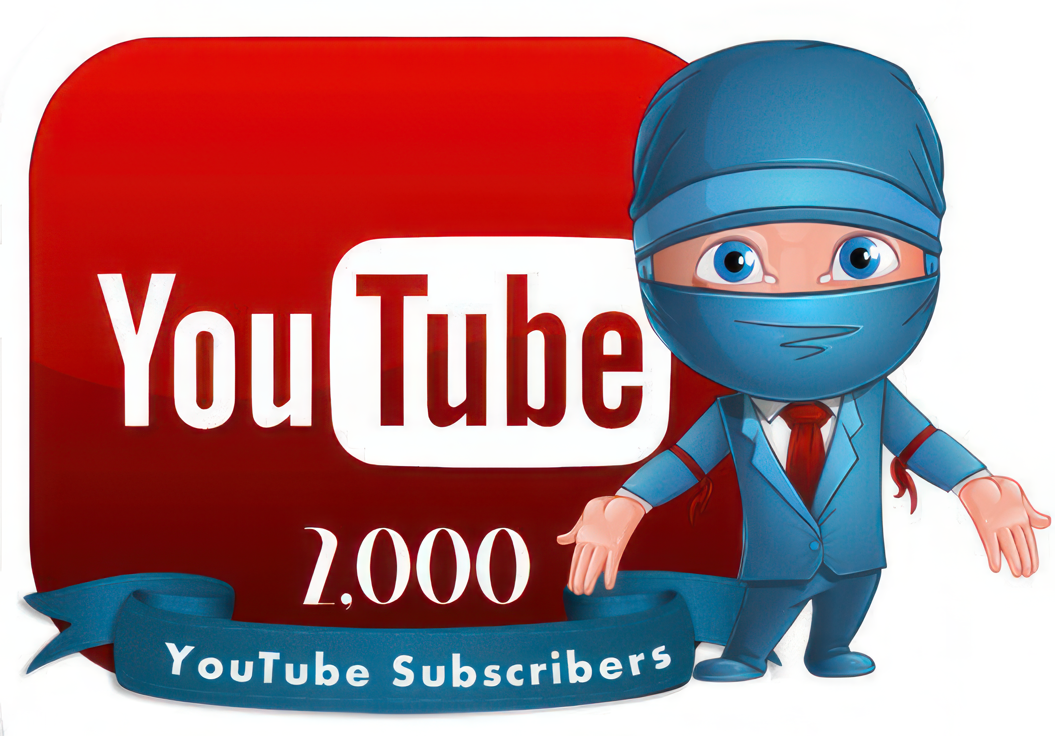 2000 youtube subcribers