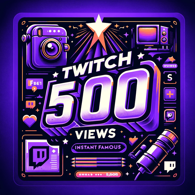 500 twitch live views