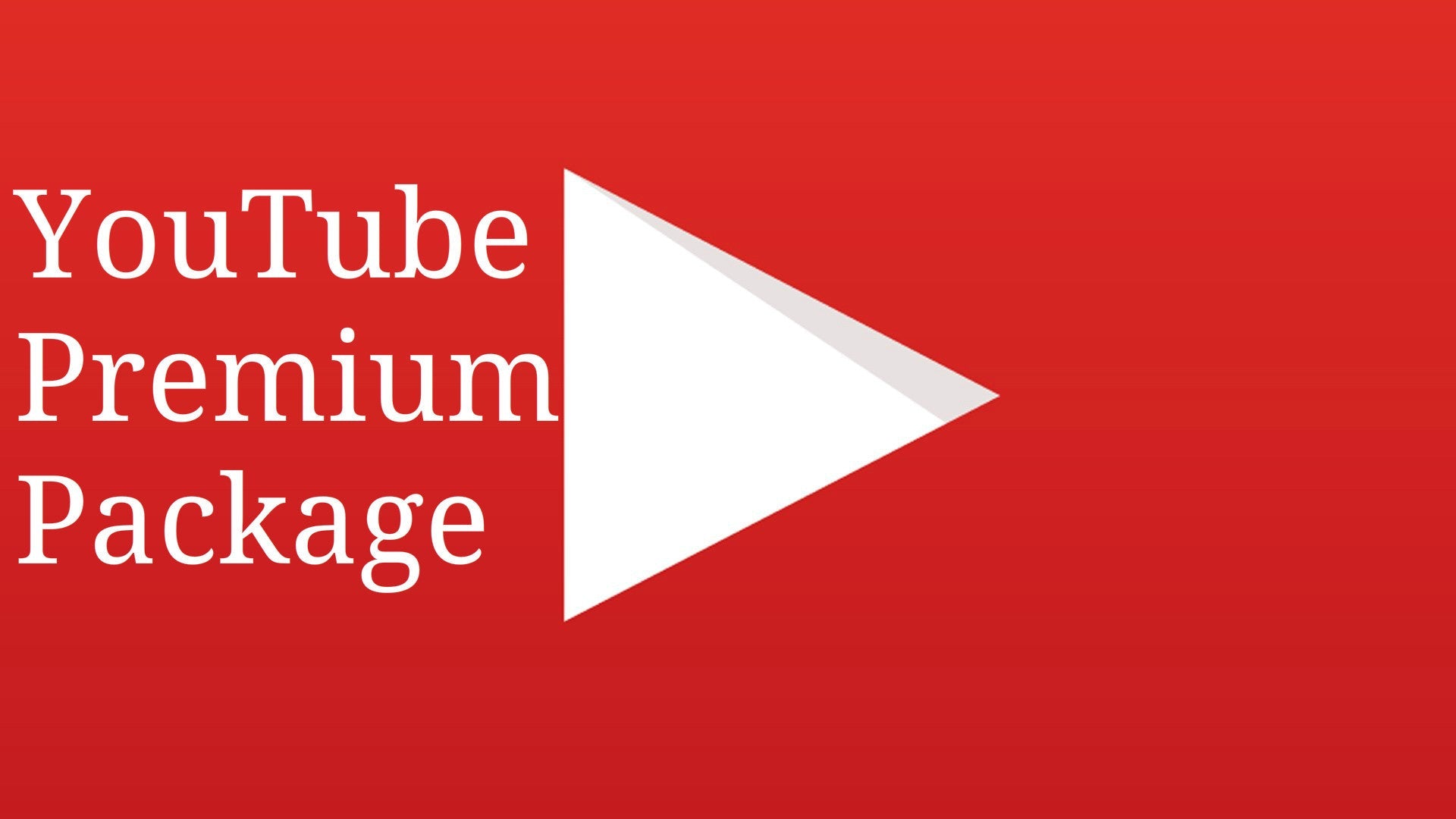 YOUTUBE ADVANCED PACKAGE