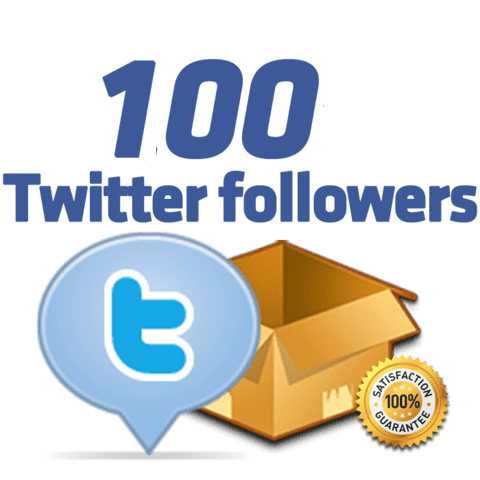 100 twitter followers