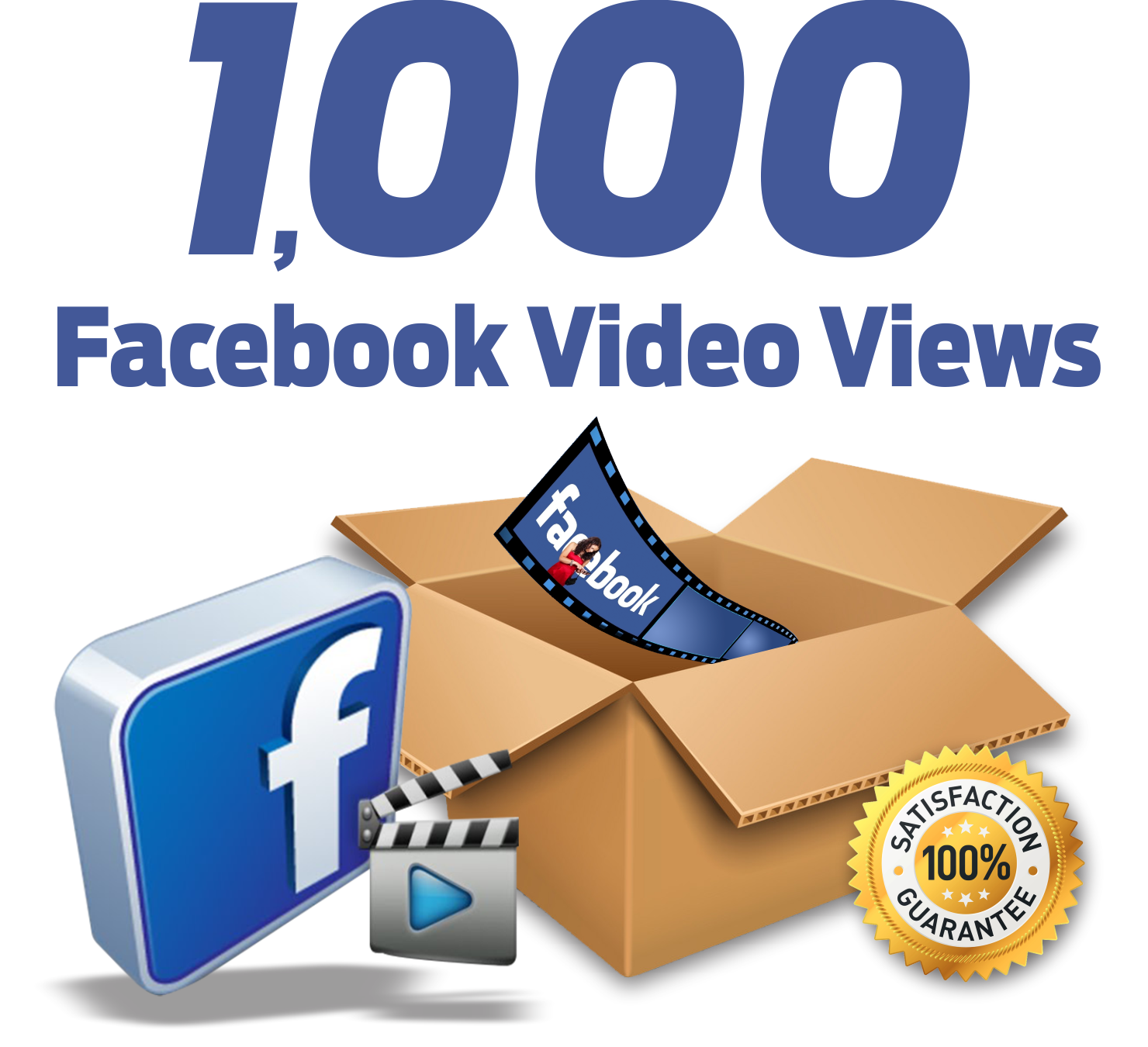 1000 facebook views