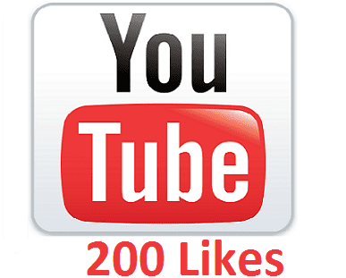 200 youtube likes