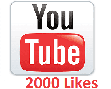 2000 youtube likes