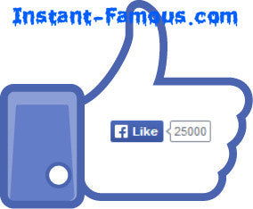 25000 Facebook Likes