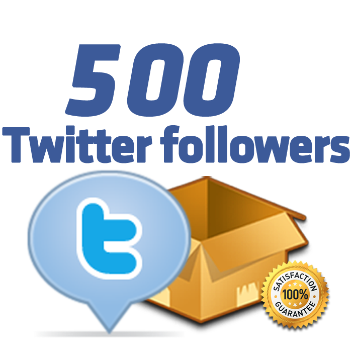 500 twitter followers