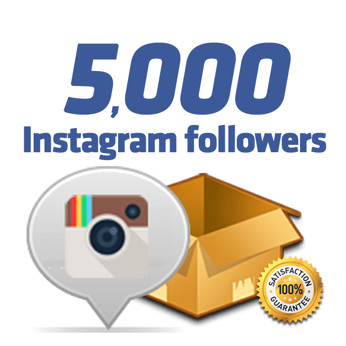 5000 instagram followers