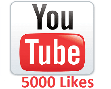 5000 youtube likes