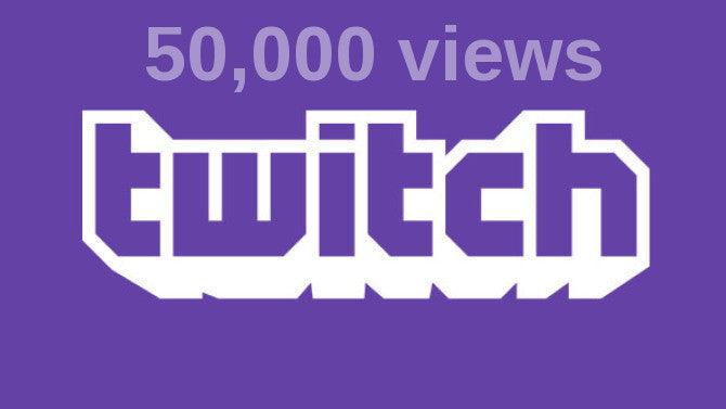 50000 Twitch Views