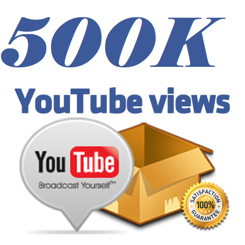 500,000 YouTube Views
