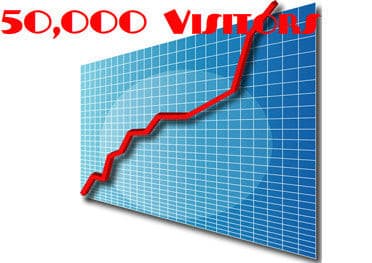 50000 website visitors