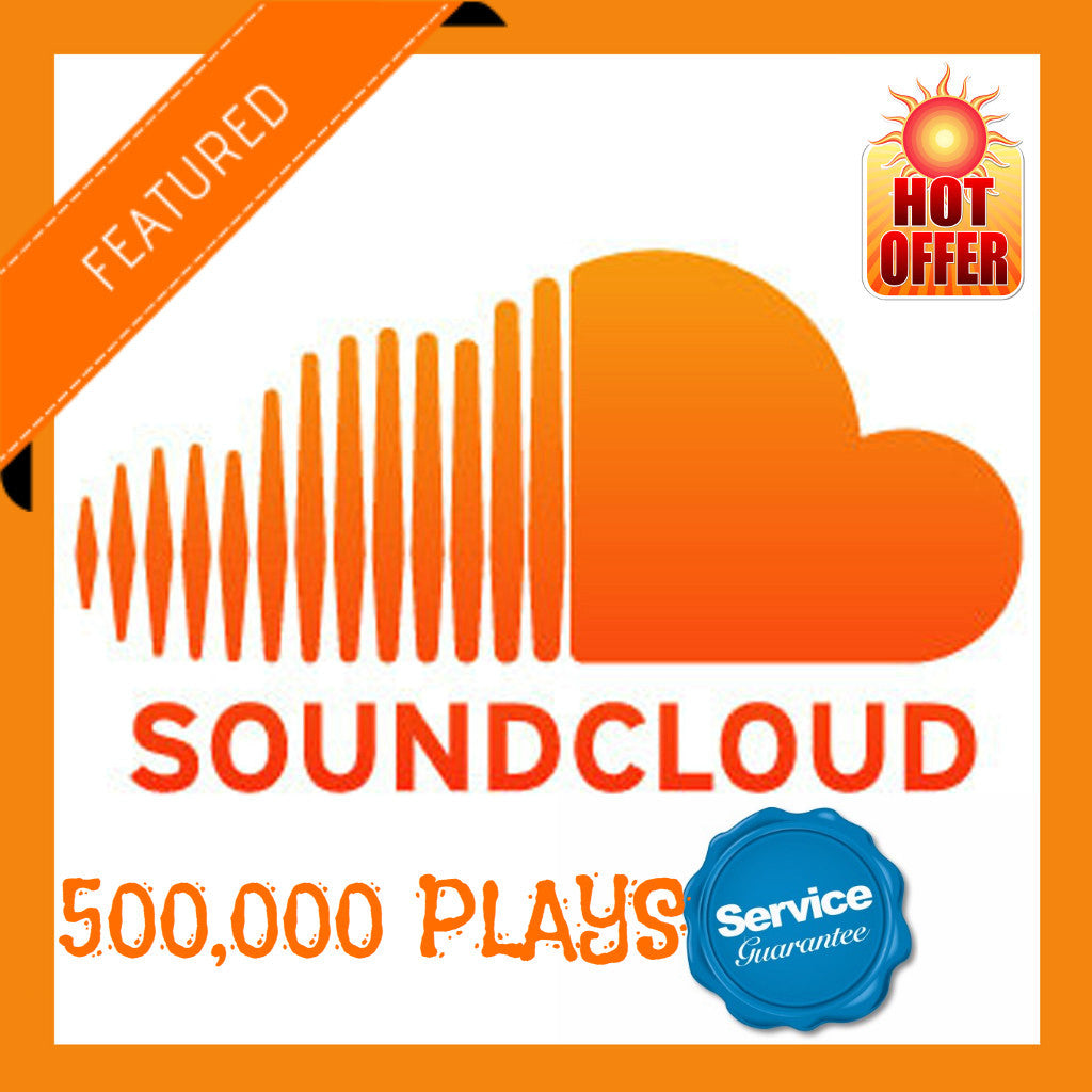 500,000 Soundcloud plays