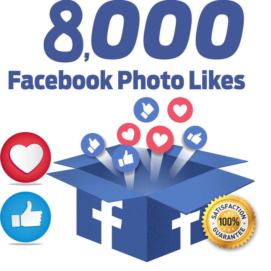 8000 Facebook Photo Likes