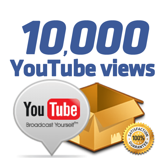 10000 youtube views